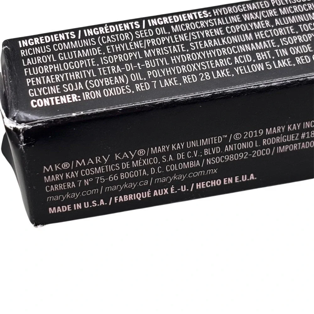 Mary Kay Unlimited Lip Gloss Nude Blush Nu Voilé Travel‎ Size Boxed 0.13